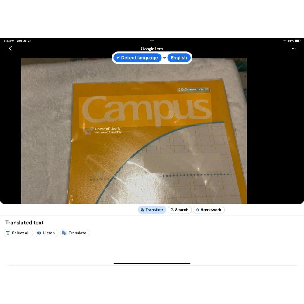 Campus Notebook Semib5 200 Squares Ruled 30 SheetsNEW PK Of 3 Japan Import #30k